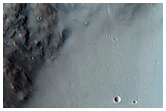 Impact Crater with Central Peak
