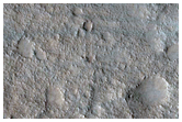 Landforms in Central antoniadi Crater
