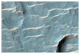 Alluvial Fan in Equatorial Crater
