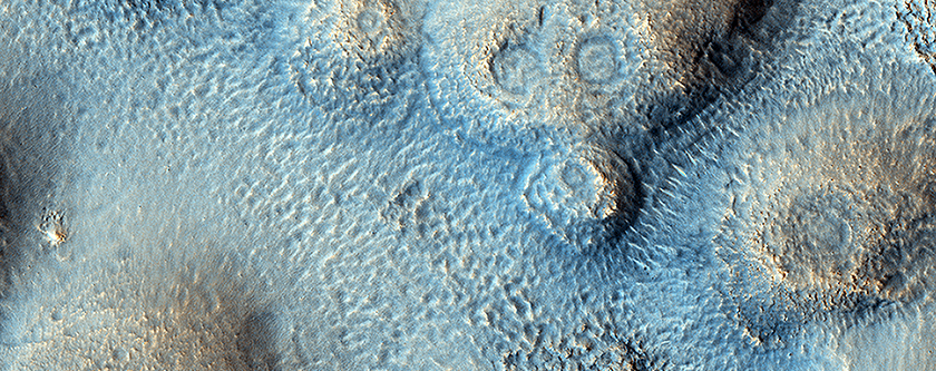 Cratered Cones in the Cydonia Region
