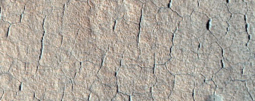 Contact between  Surface Materials in Northern Mid-Latitudes
