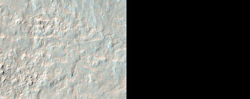 Mantling Unit in Roddenberry Crater
