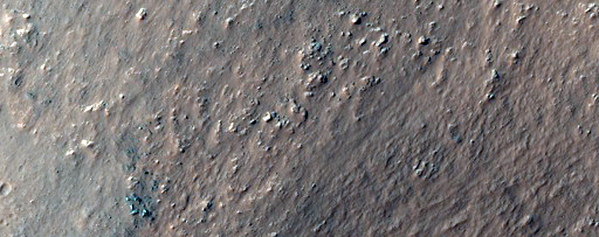 Gullies on Two Sides of Mound in Nereidum Montes
