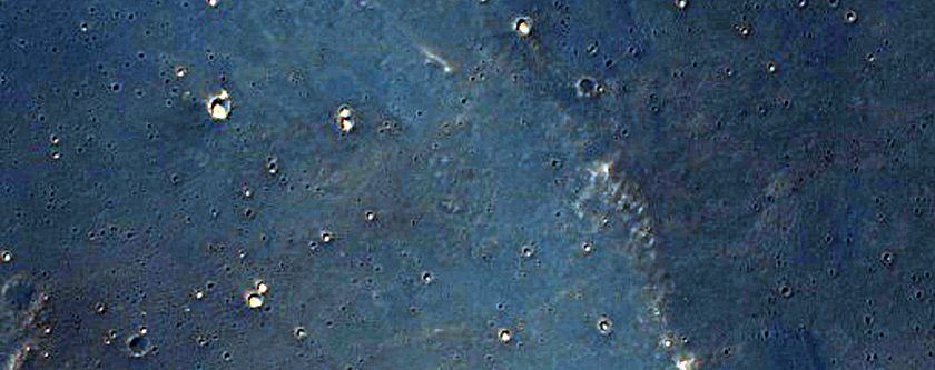 Valleyed Volcano South of Coprates Region
