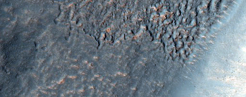 South Margin of Thaumasia Plateau East of Warrego Valles
