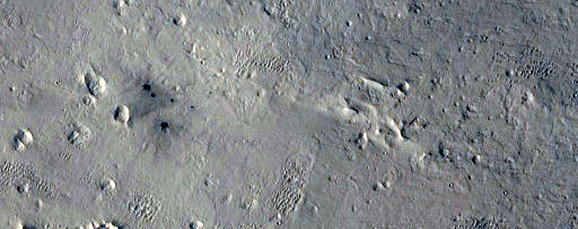 Possible Recent Impact Site
