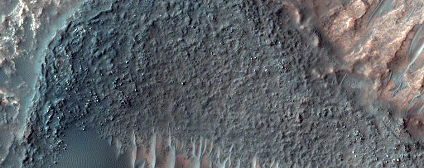 Icaria Planum Crater Dune Changes
