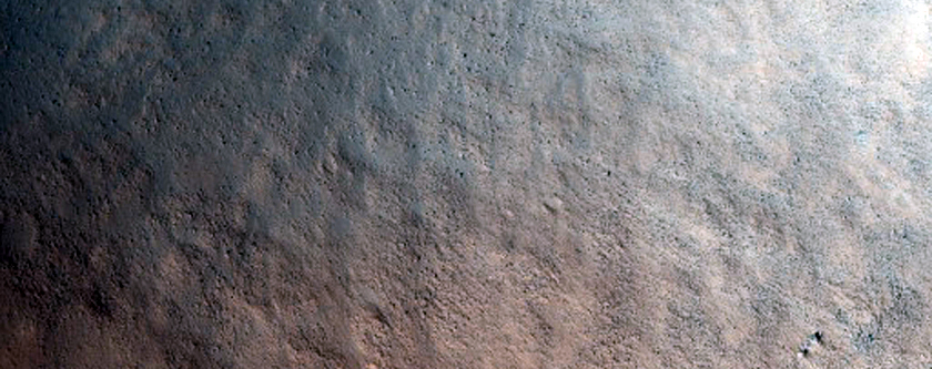 Small Impact Crater in Acidalia Planitia
