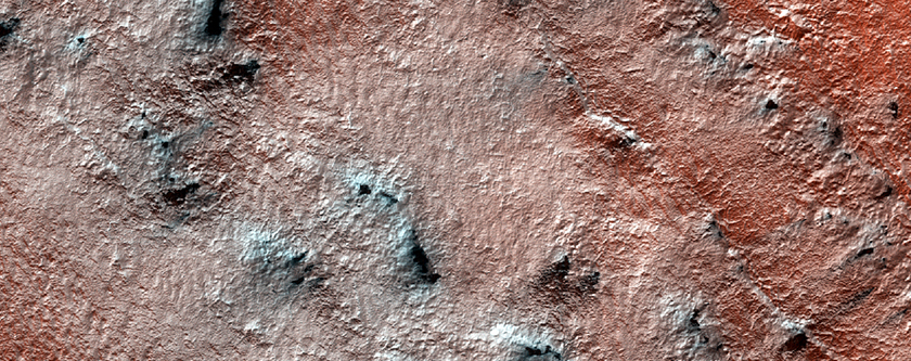 Carbon Dioxide Erosion on Rugged Terrain
