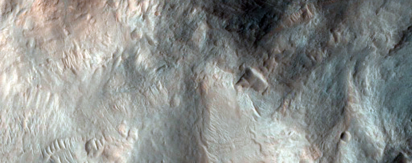 Reimage Central Structure of An Impact Crater
