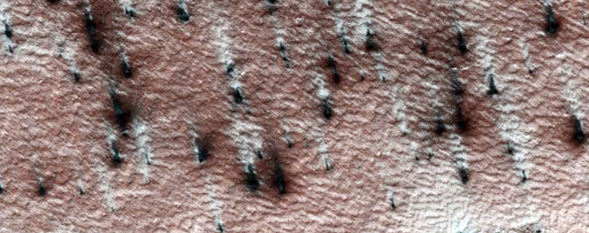 Edge of South Polar Layered Deposits
