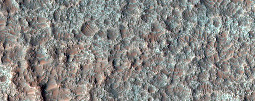Tyrrhena Terra Crater Floor
