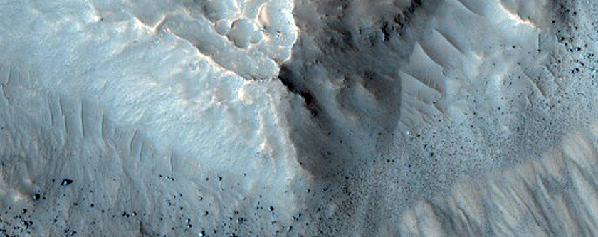Fresh 4-Kilometer Rayed Crater Northeast of Chimbote Crater