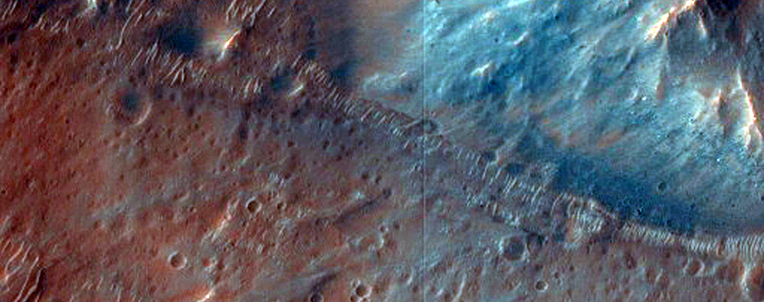 Monitoring Slopes of Crater in Coprates Chasm