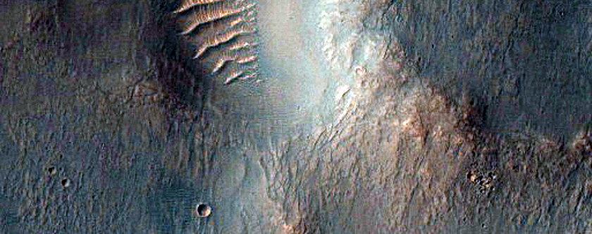Re-Image Gullies in Crater for Change Detection