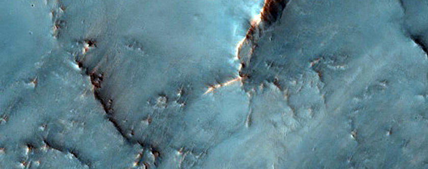Ejecta of Toro Crater