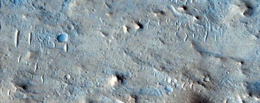 Ridges in Meridiani Planum