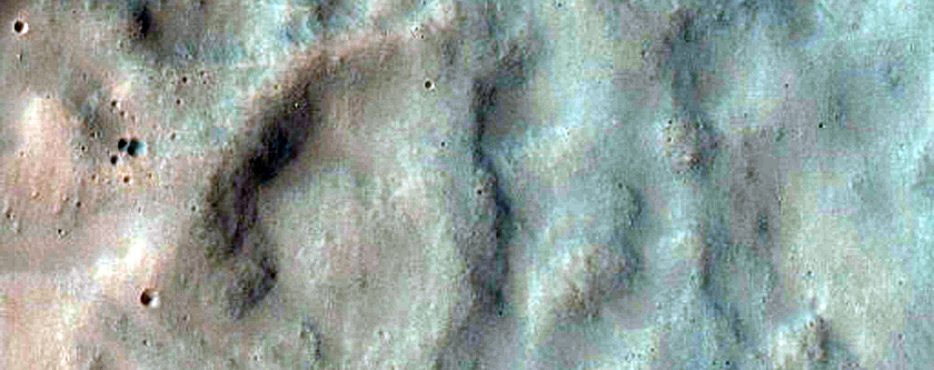 Possible Layered Gully Alcove Visible in MOC Image R1600542