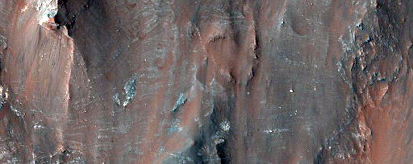 Monitoring Slopes in Coprates Chasma