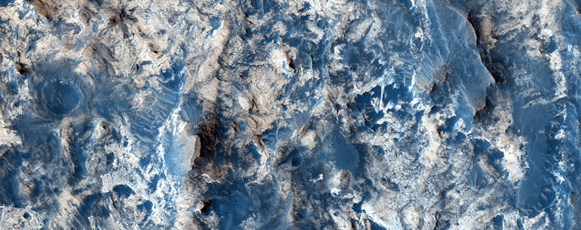 Bedrock in Meridiani Planum