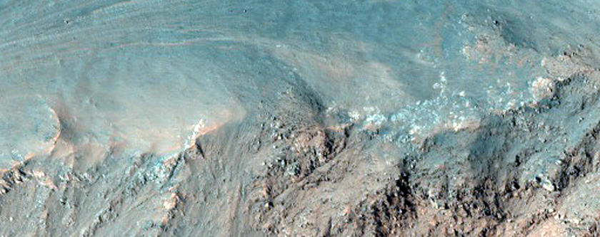 Monitoring Slopes in Coprates Chasma