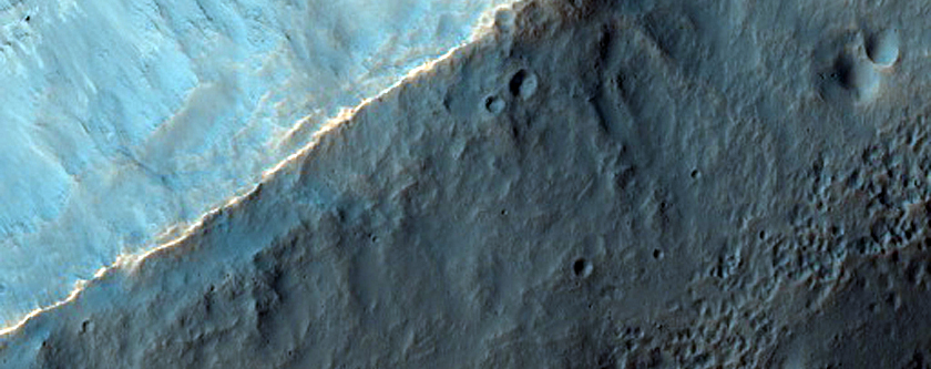 Crater Wall in Terra Cimmeria
