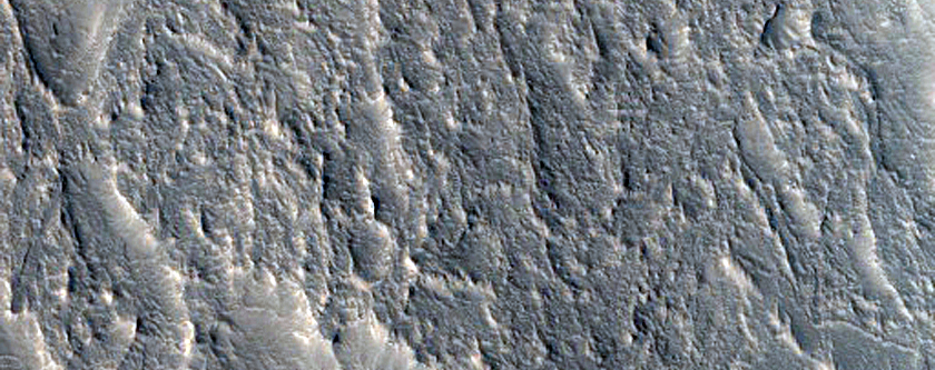 Portion of Gale Crater Mound