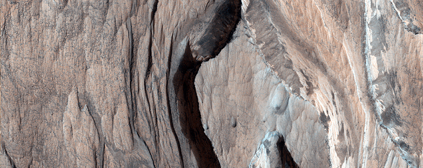 Possible Hydrated Outcrops in Terby Crater