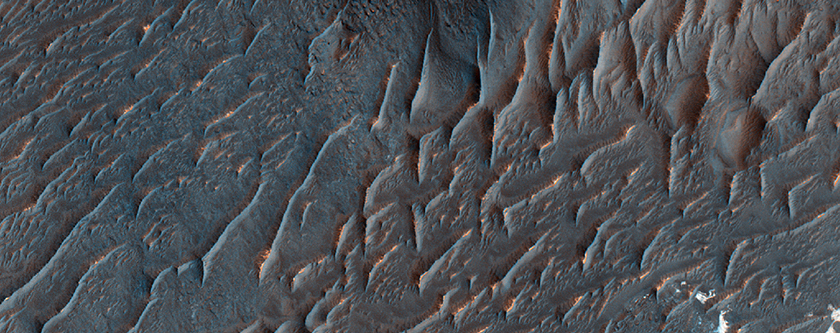 Sediments within Valleys in Uplands Near Ladon Valles