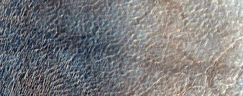 Central Structure of An Impact Crater in Promethei Terra