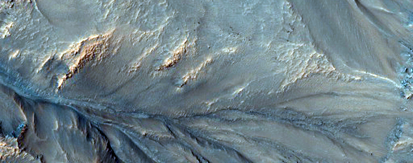 Monitoring Slopes of Palikir Crater