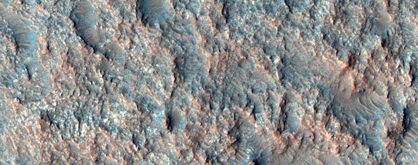 Ancient Bedrock Surface with Mafic Minerals