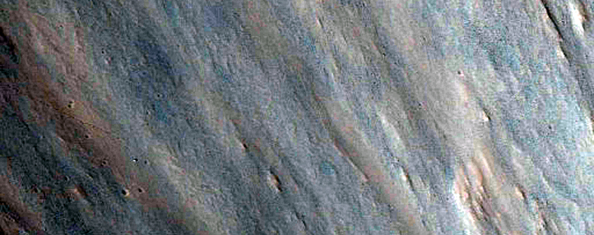 Northwest Wall of Juventae Chasma