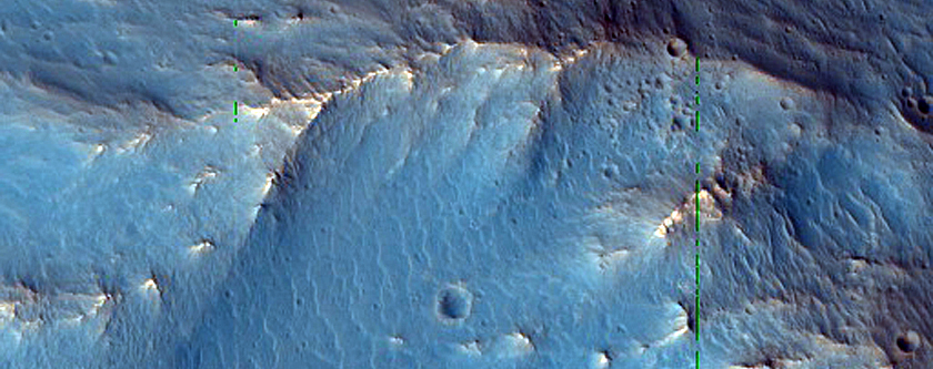 Central Hills of Ottumwa Crater