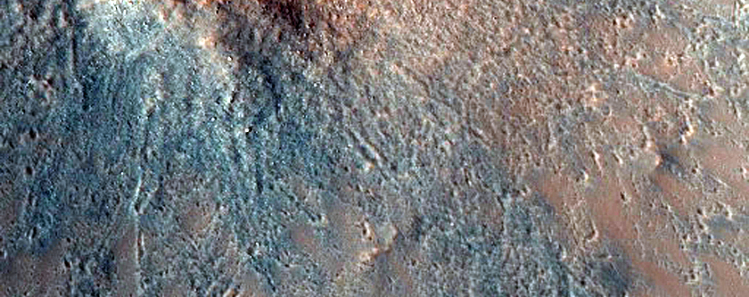 Very Recent Small Impact Crater