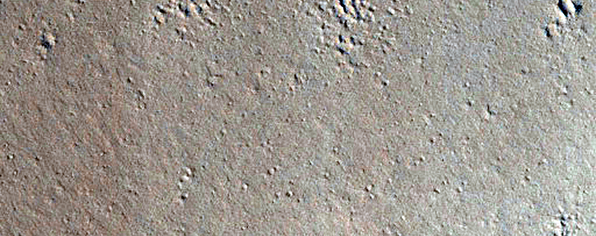 Crater and Flow Shaped Terrain