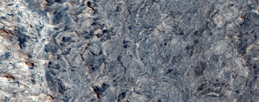 Light-Toned Stratified Material of Northeast Meridiani Planum