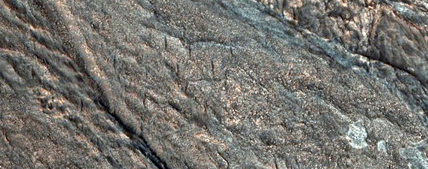 Mixed Sulfates along Melas Chasma Wallrock