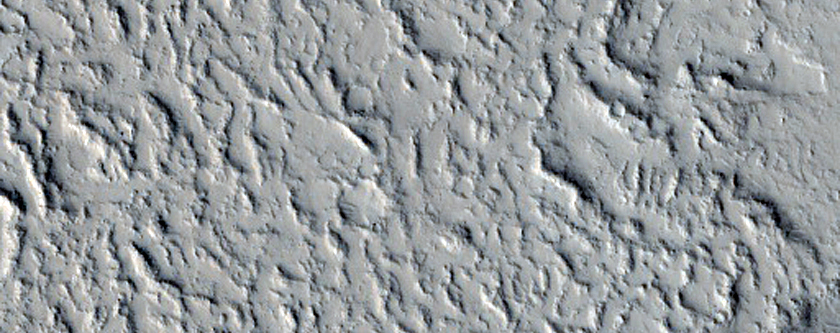 Amazonis Planitia Slip Fault Crossing a Lava Flow