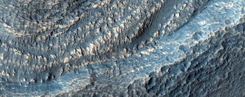 Layered Deposits in Crater