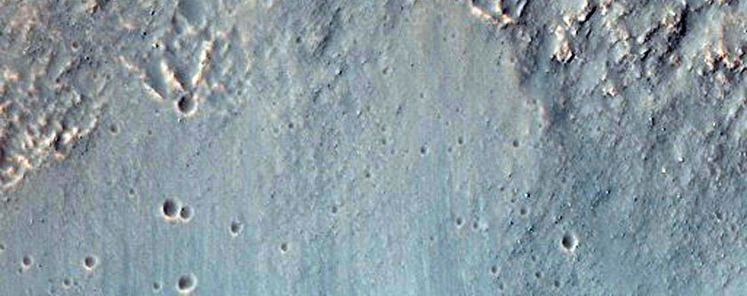 Isolated Massif in Tyrrhena Terra