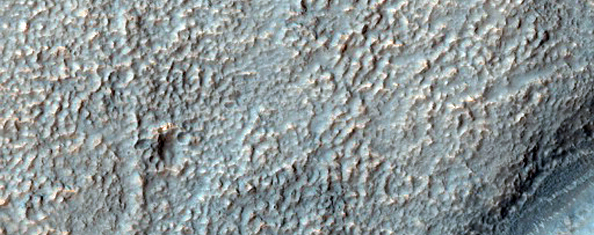 Shallow Fresh Valley Northwest of Hellas Planitia