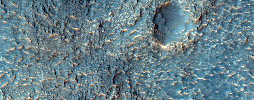 Shallow Fresh Valleys in Northern Hellas Planitia