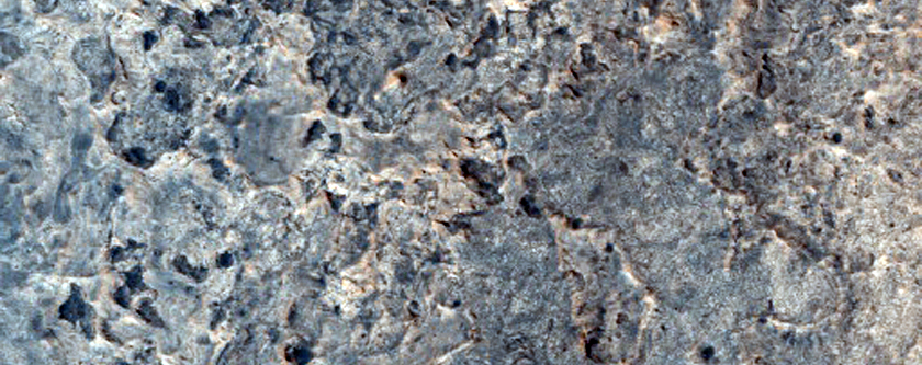 Light-Toned Stratified Material of Northeast Meridiani Planum