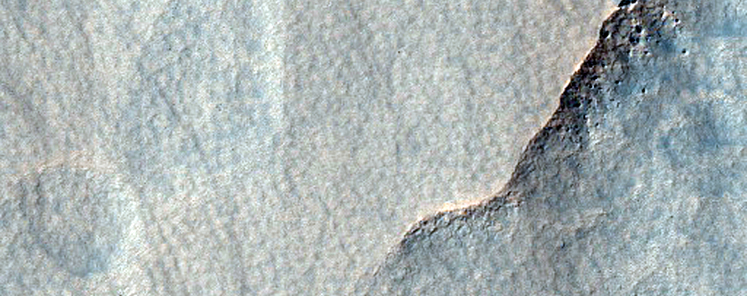Rough Terrain in Axius Valles