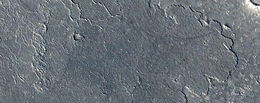 Proximal End of Athabasca Valles Distributary Channel