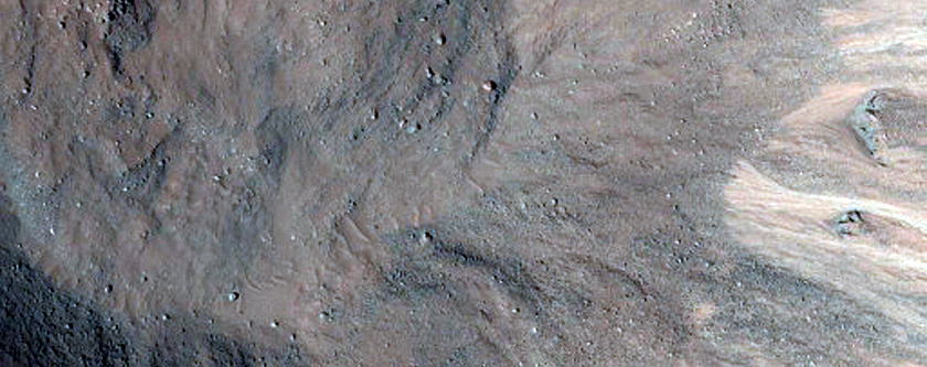 Youthful Crater Exposing Light-Toned Subsurface Material