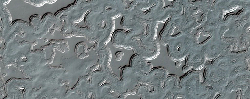 South Pole Residual Cap Interannual Change Monitoring