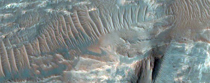 Landslide Deposit and Diverse Bedrock