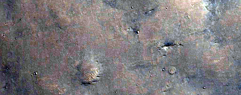 Impact Site West of Gale Crater